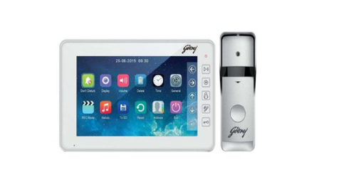 Godrej Video Door Phone Light White