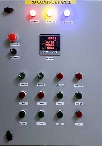 Three Phase RO Control Panel with Multifunction Meter