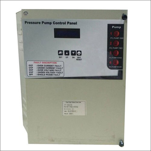 Three Phase Pressure Pump Control Panel