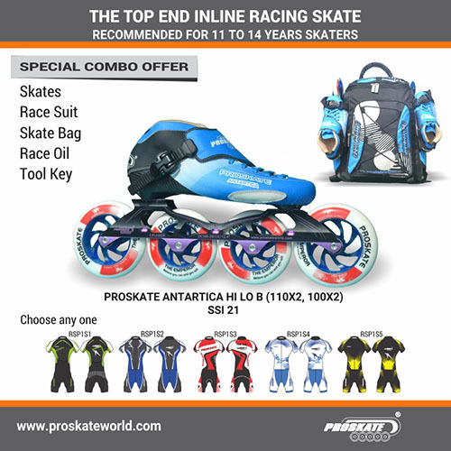 Proskate Antartica Hi Lo B Inline Skate