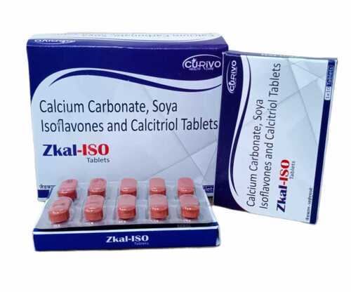 Calcium Carbonate And Soya Isoflavones And Calcitriol Tablets Store In Dry & Dark Place