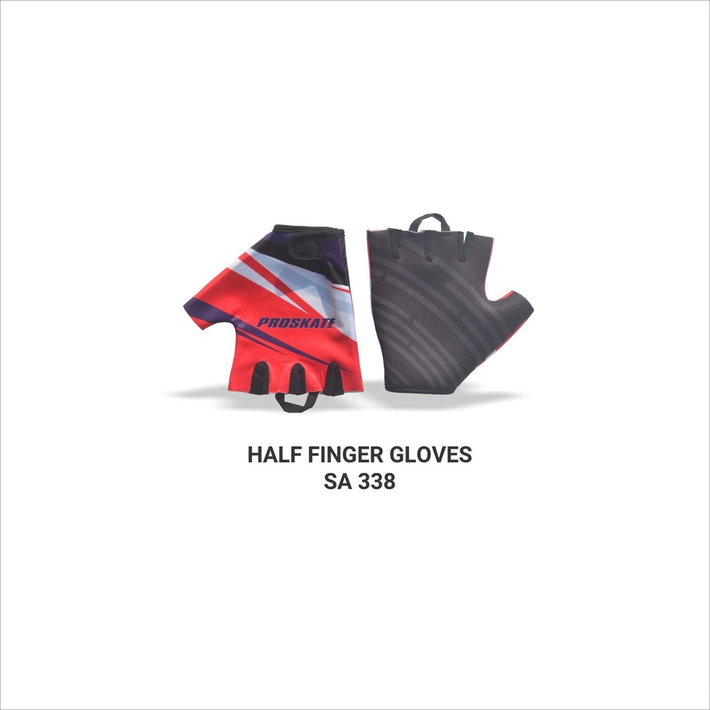 Proskate Half Finger Gloves - Age Group: Adults