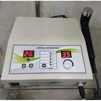 Ultrasound Therapy Equipment - Abs Plastic, 25x15x10cm, Lcd Display | Pain Relief, Fast Recovery, Pre-programmed 1mhz Frequency, Easy To Use