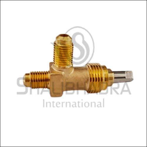 Brass Angle Packed Receiver Valve 