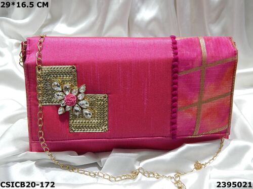 Multi Traditional Evening Ethnic Clutch Bag