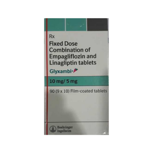 Glyxambi (Empagliflozin-Linagliptin) 10mg/5mg Tablets