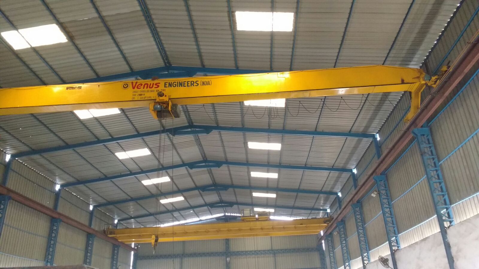 Overhead Single Girder EOT Crane