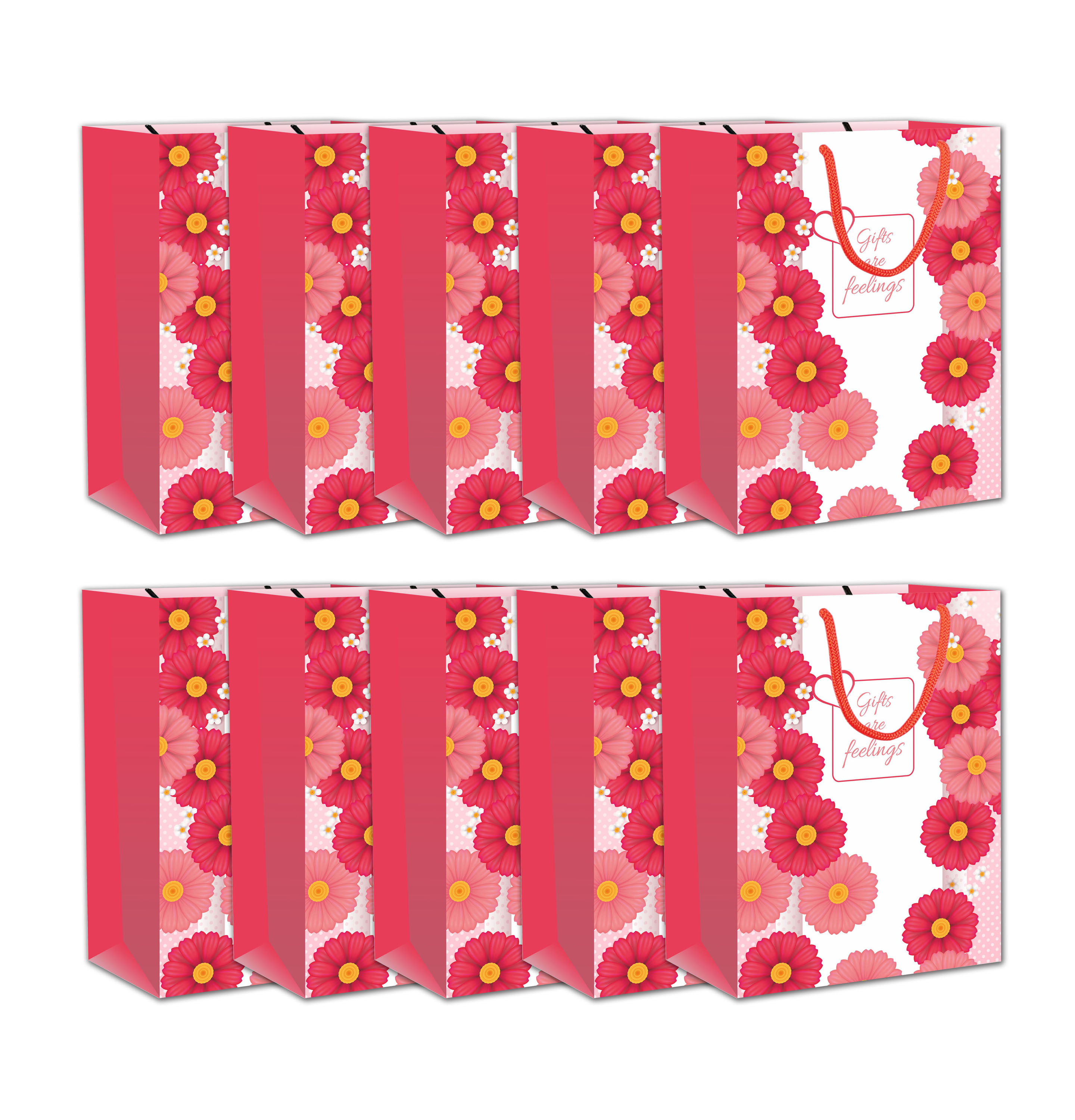 Small Luxury Floral Carry Bags