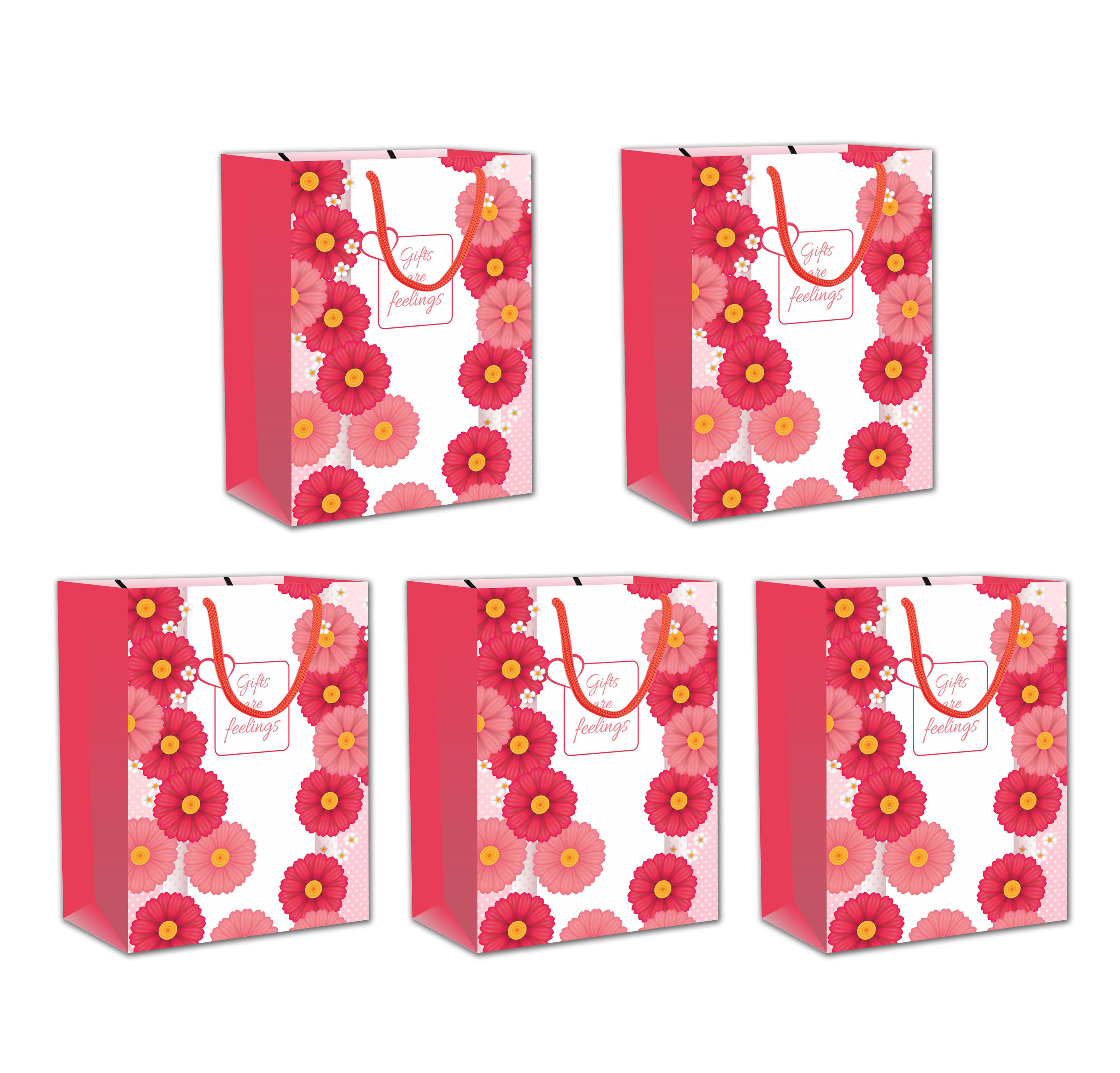 Small Luxury Floral Carry Bags