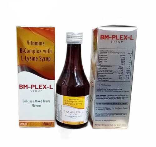 Liquid Vitamins And B-Complex With L-Lysine Syrup