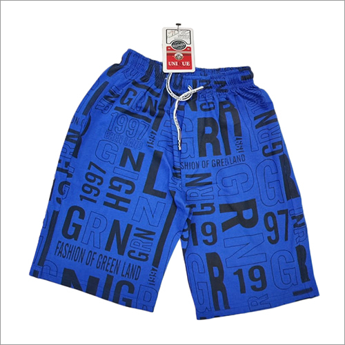Different Colors Available Boys Printed Half Pant
