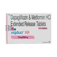 Xigduo XR (Dapagliflozin-Metformin) 10mg/500mg Tablets