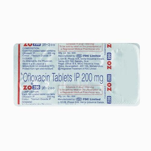 Ofloxacin 200Mg Tablets
