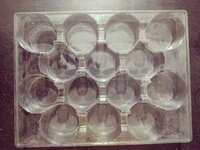 Voice Coil Blister - Plastic, 10x10x2 Cm, Transparent | Capacity: 12 Coils, Honeycomb Design, Clear Visibility, Lightweight, Durable Material