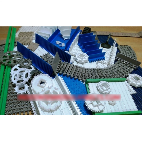 Plastic modular conveyor belt