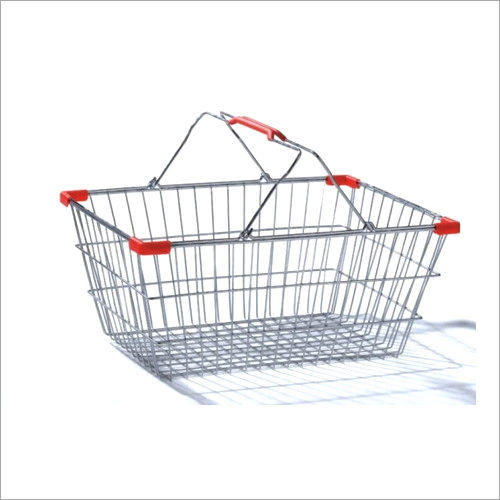Supermarket Trolley and Basket