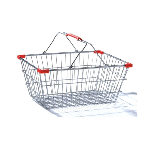 Stainless Steel Shopping Basket