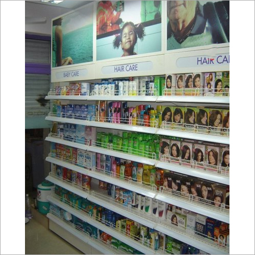 Mild Steel Pharmacy Rack