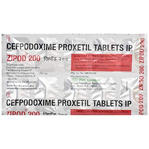 Cefpodoxime Proxetil 200Mg Tablets