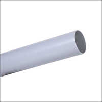 Pvc Round Pipe - Cylindrical Shape, Gray Color | Ideal For Construction Applications
