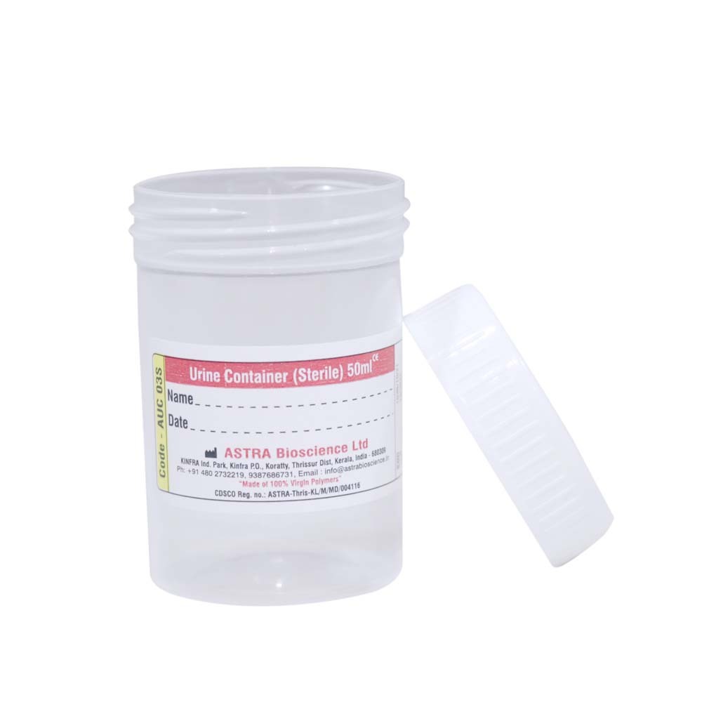 Urine Container Sterile 50ml