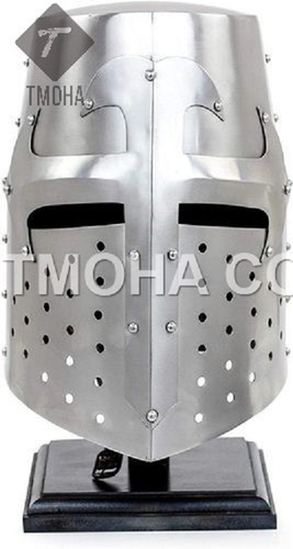 Medieval Armor Knight Crusader Helmet