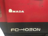 USED CNC LASER CUTTING MACHINE (4 KW)  - FO - 4020 N