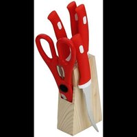 KNIFE SET WITH WOODEN SET