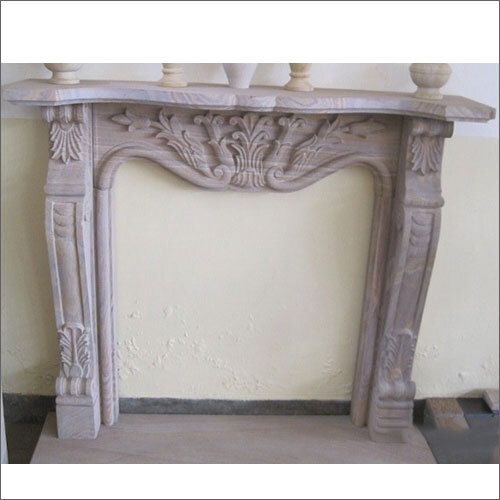 Rainbow Sand Stone Fire Place