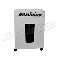 Cross-cut Paper Shredder - 12kg, 22l Waste Bin, 55db Noise Level | 14 Sheets Capacity, Dc Motor, Thermal Shutdown Safety