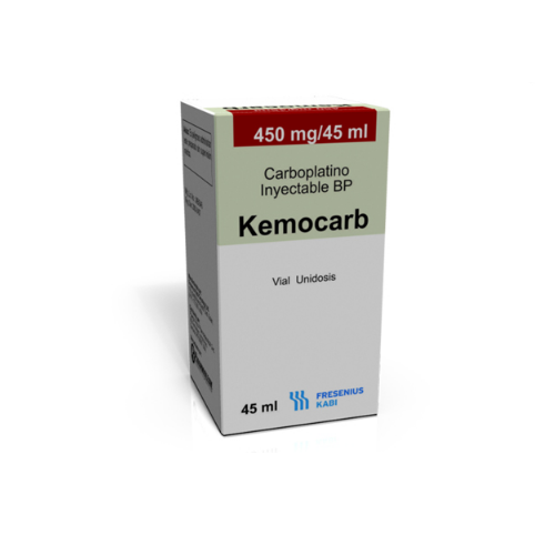 Kemocarb - Carboplatino Inyectable Injection 450mg 45ml