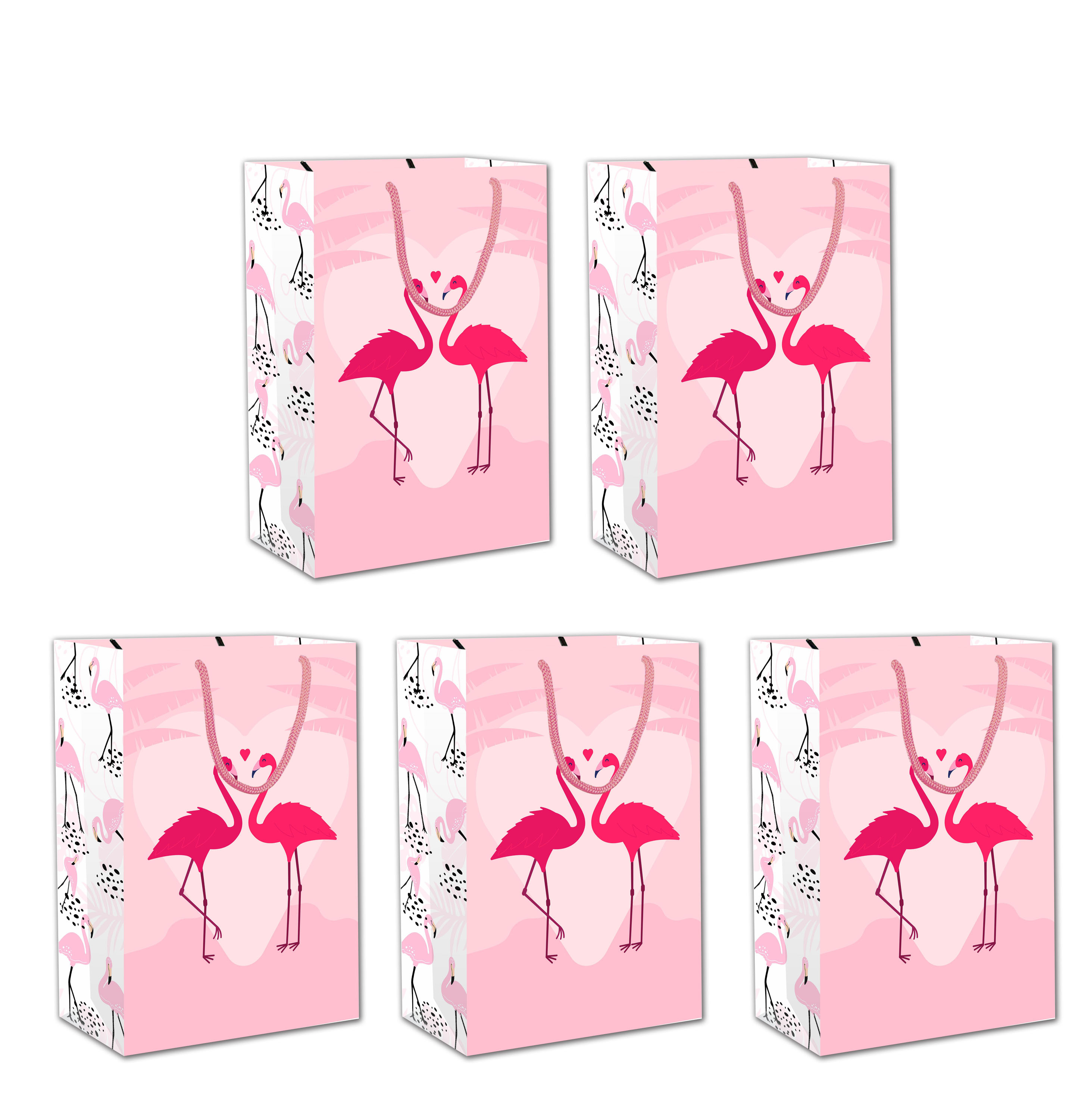 Medium Luxury Flamingo Shade Carry Bags