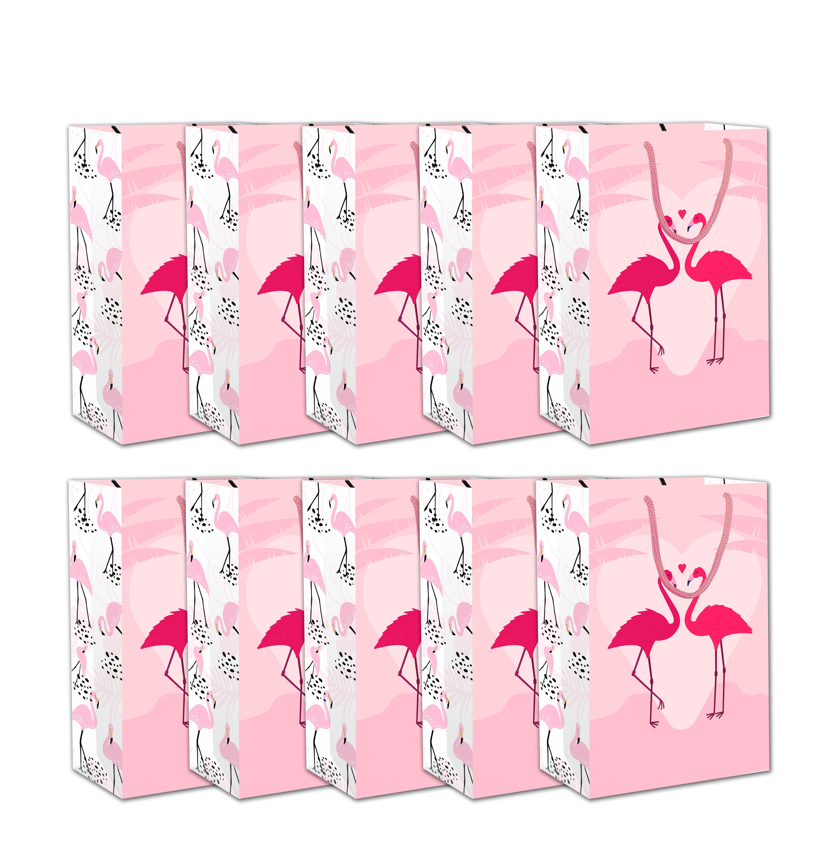 Medium Luxury Flamingo Shade Carry Bags