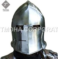 Mild Steel Ancient Barbuta Helmet
