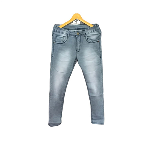 Mens Polo Fit Grey Jeans