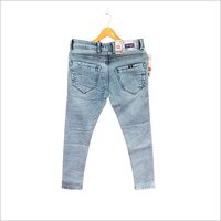 Boys Faded Blue Jeans