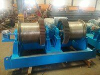 Double Drum Power Winch Machine