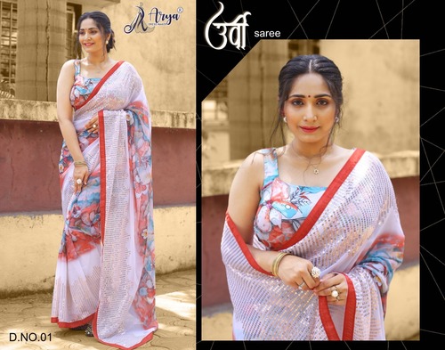 Georgette saree