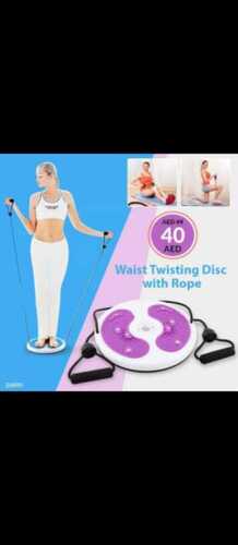 Waist Twisting Disc With Rope