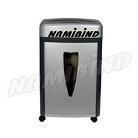 10 Sheets Cross Cut Office Use Paper Shredder - Basket Type: Abs Plastic