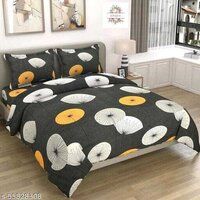 Printed Double Bedsheet Application: Household