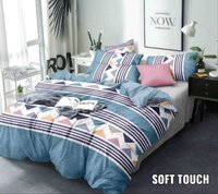 Printed Double Bedsheet Application: Household