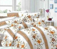 Printed Bedsheet With 2 Matching Pillow Covers