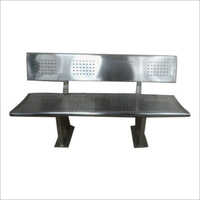 4 Seater Stainless Steel Garden Bench