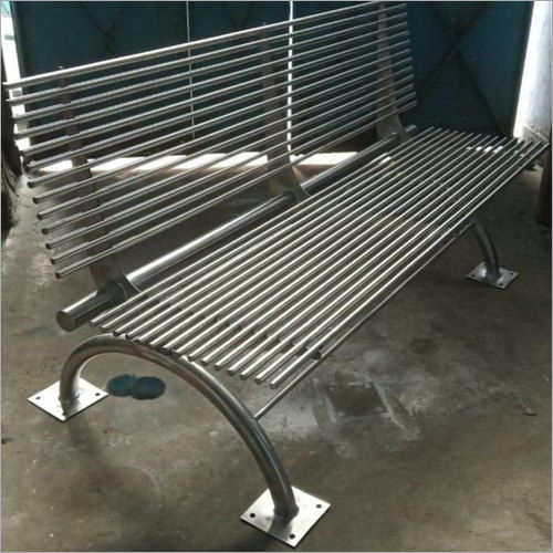 Steel Garden Bench