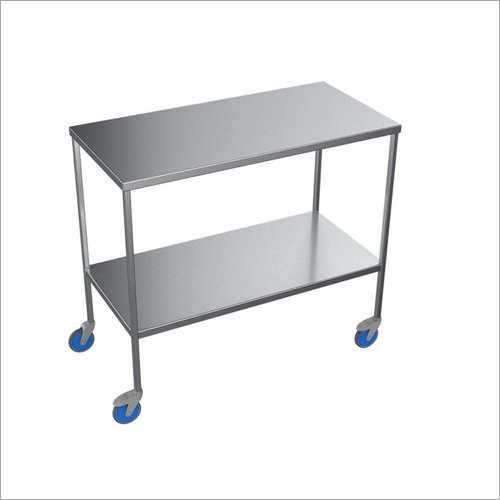 Ss Surgical Instrument Trolley Commercial Furniture