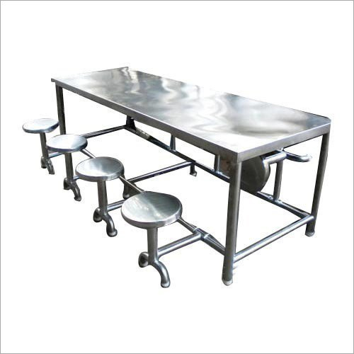 Eco-Friendly Stainless Steel Dining Table