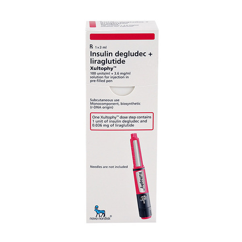 Xultophy (Liraglutide-Insulin Degludec) 3.6mg/100IU Injection