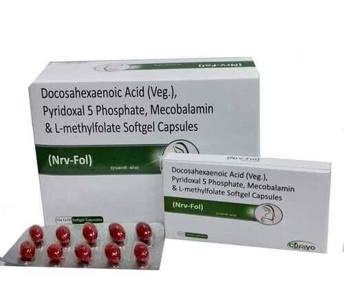 DHA, Mecobalamin L methylfolate Softgel capsules