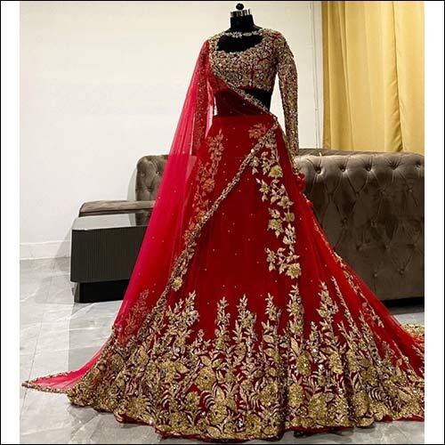 45 Red Bridal Wedding Lehenga - Compel to Get Married Soon